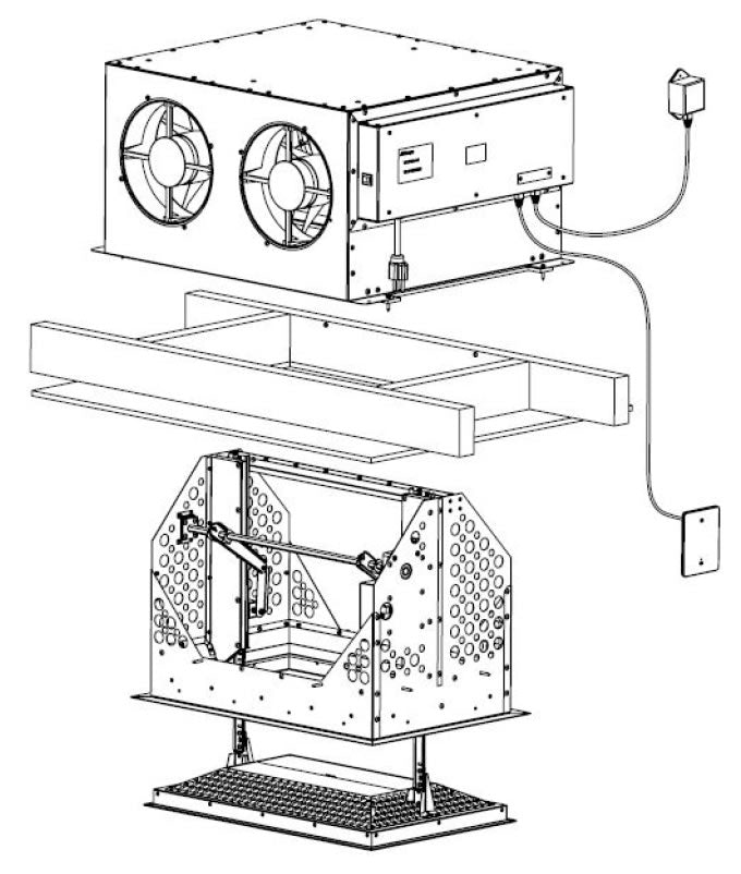 LiftLock 1700 component diagram