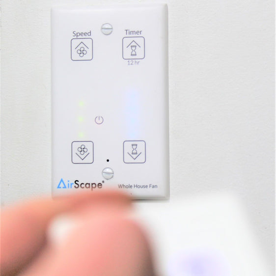 AirScape wall mounted touch controller